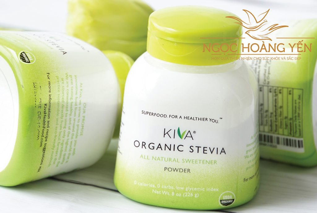 Đường Stevia Mỹ Hiệu Kiva Đạt Chứng Nhận Organic USDA Dành Cho Người Ăn Kiêng Và Tiểu Đường